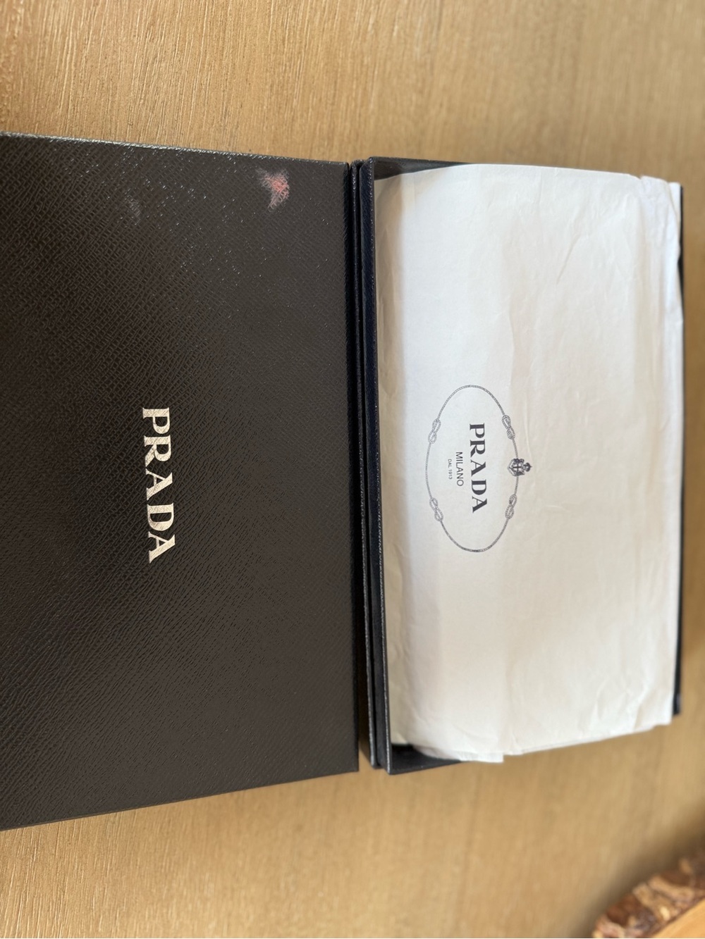 Authentic Prada Pink Saffiano Leather Wallet with Gold Logo Authentic - Picture 7 of 13
